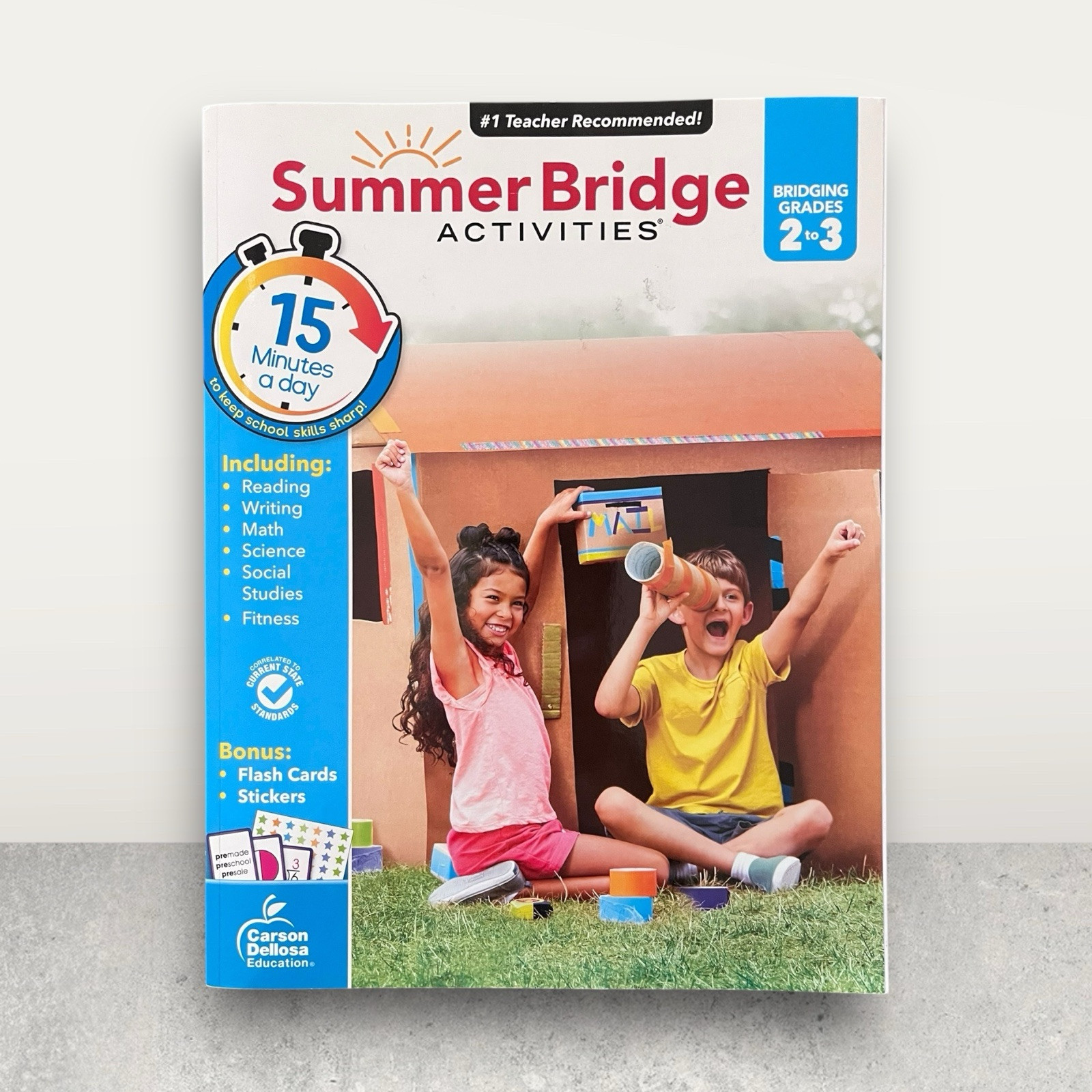 Summer Bridge Activities 2nd to 3rd Grade Workbook, Math, Reading Comprehens…