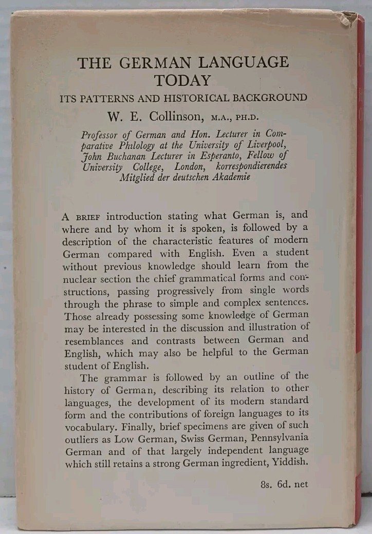 THE LANGUAGE AND HISTORY OF SPAIN by J. B. Trend (1953, HC/DJ) * FREE SHIPPING *