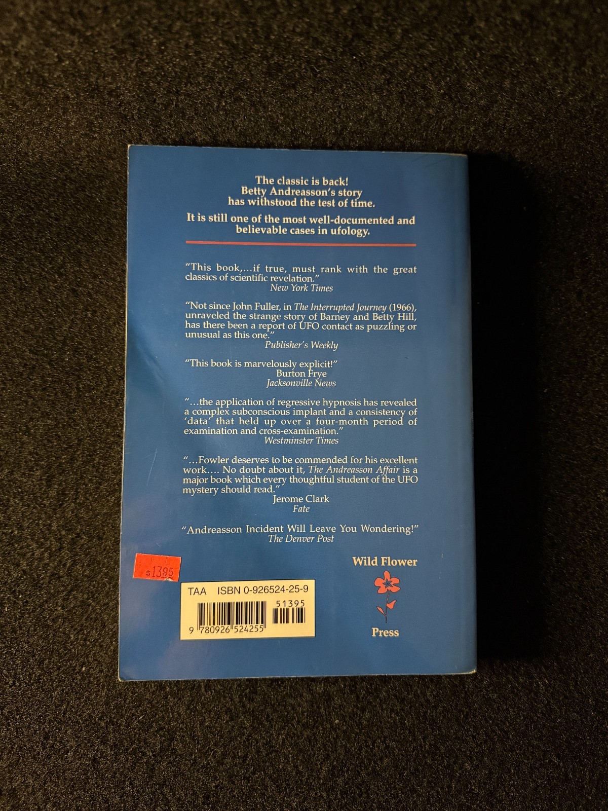 Andreasson Affair : Investigation of a Woman&rsquo;s Abduction Aboard a UFO by Raymond