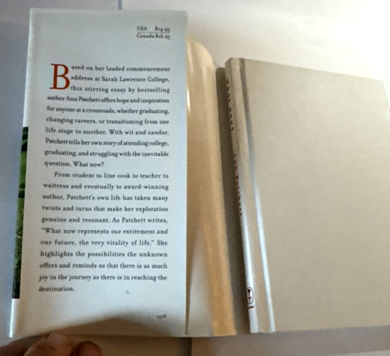Ann Patchett – 2 books: « What now?&rsquo; & « Run » (2007) SIGNED both Hc, 1st ed.