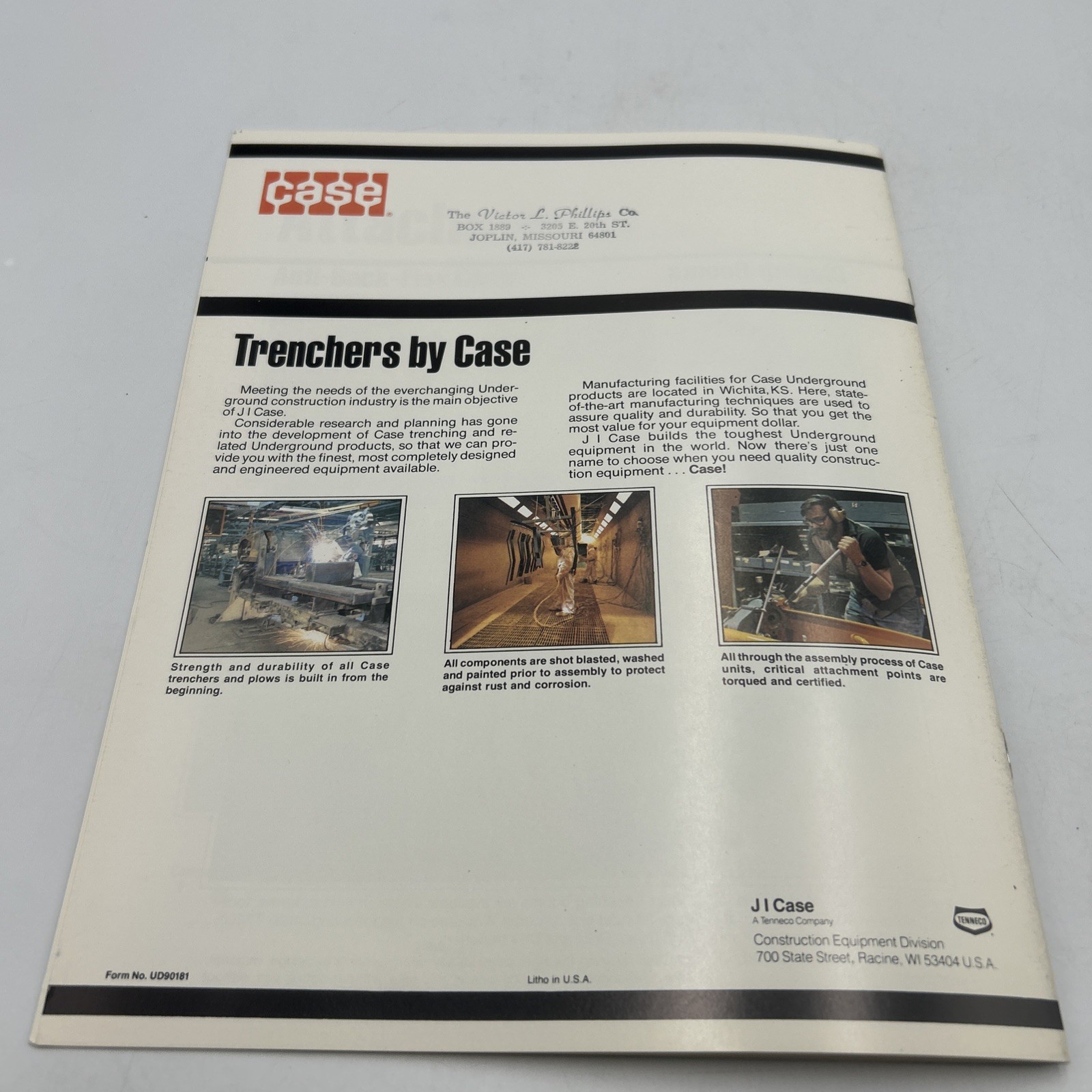 Vintage Case Hole &lsquo;n Trench Catalog 16 Pages