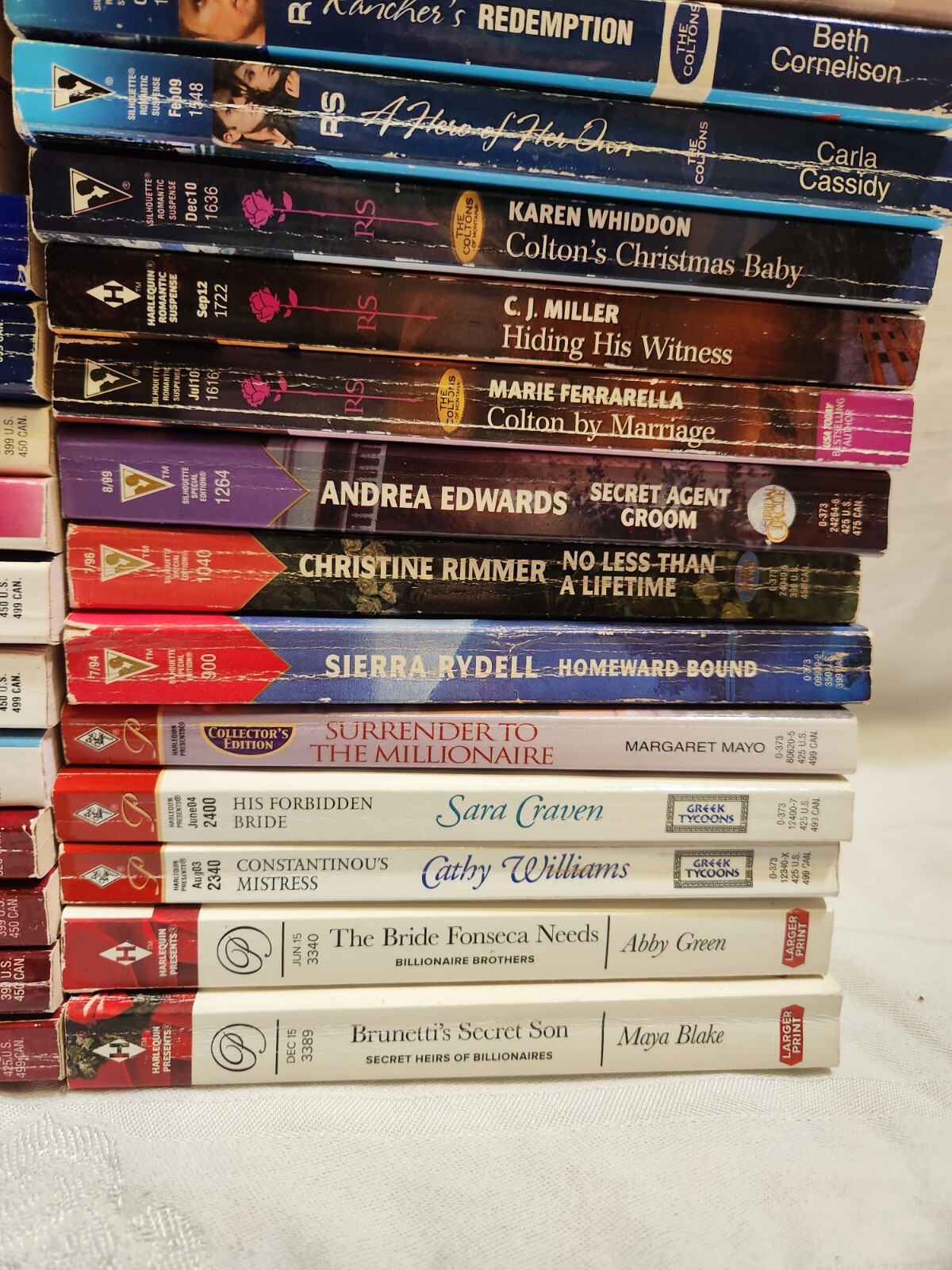 HUGE LOT OF 85 Random Harlequin Paperback Romance Novel&rsquo;s Vintage 80s 90s 2010s
