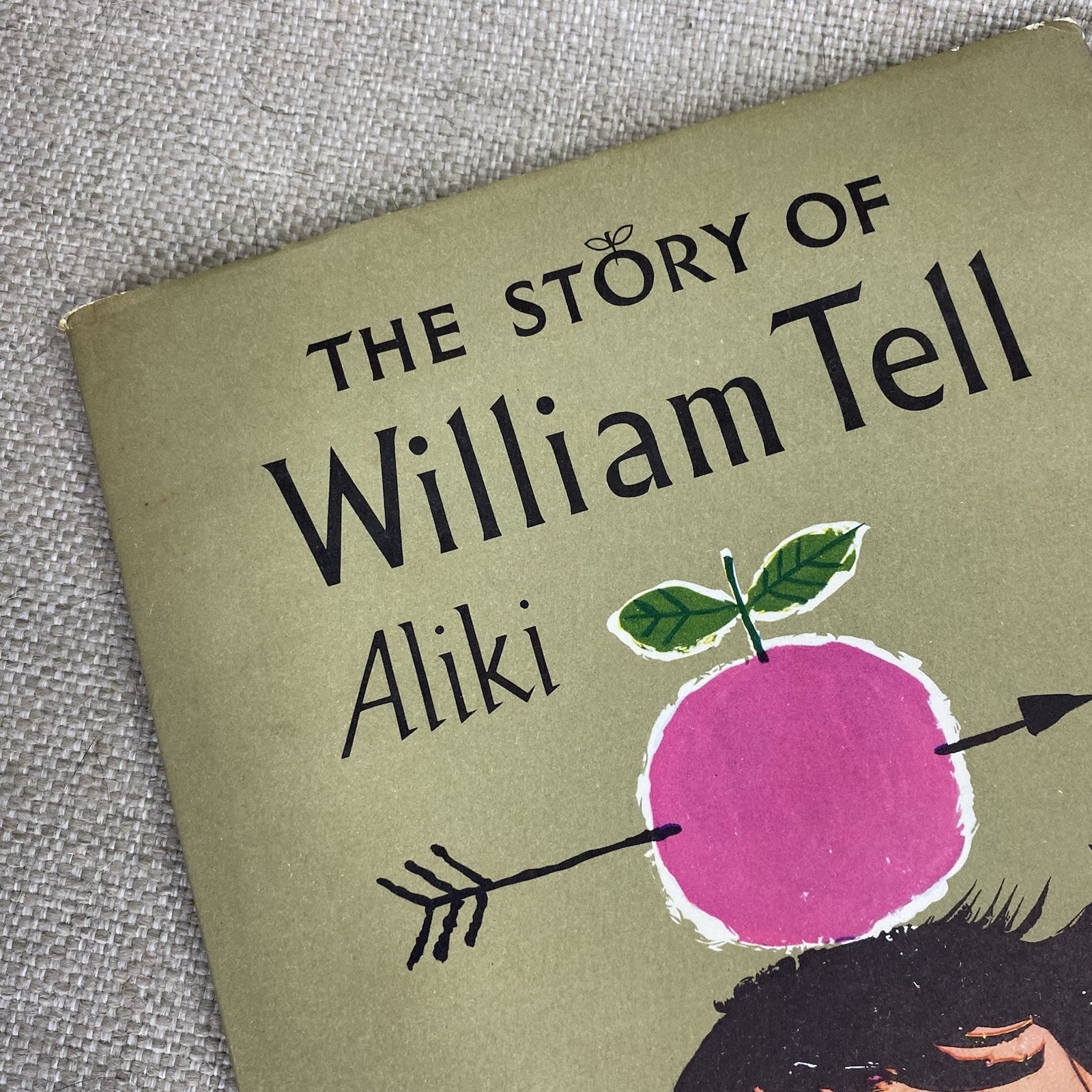 The Story of William Tell by Aliki 1960 HC DJ Good Condition