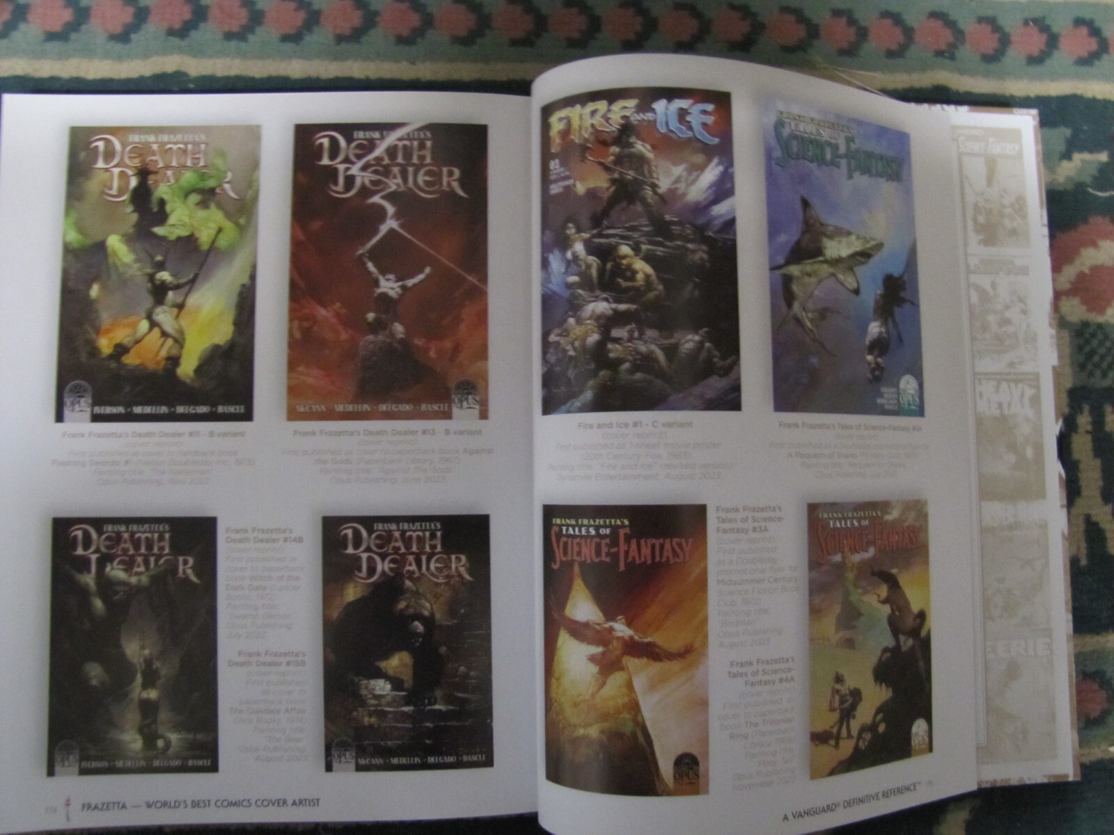 Frazetta-World&rsquo;s Best Comic Cover Artist Slipcased LTD edition w/ bonus 16 pages