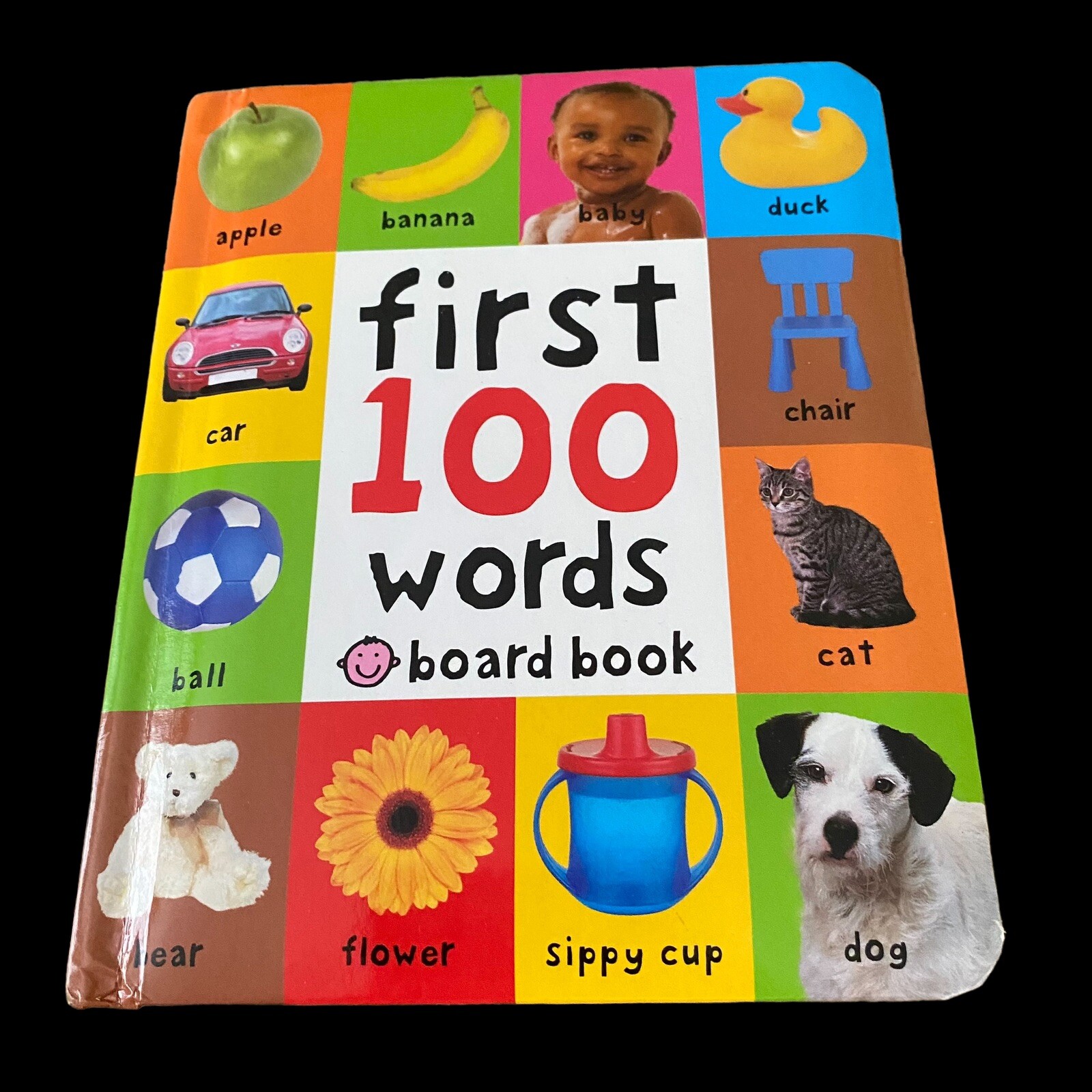First 100 Ser.: First 100 Words : A Padded Board Book by Roger Priddy (2011,…