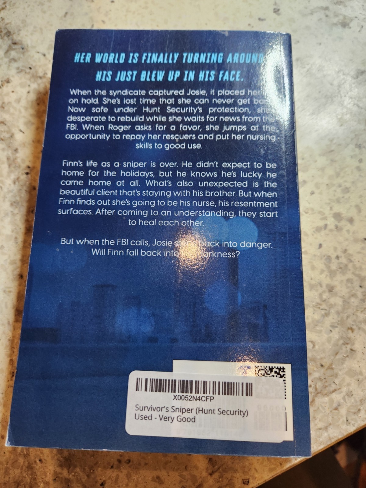 Survivor&rsquo;s Sniper by Jasmine C. Caldwell (2024, Trade PB) Hunt Security #3