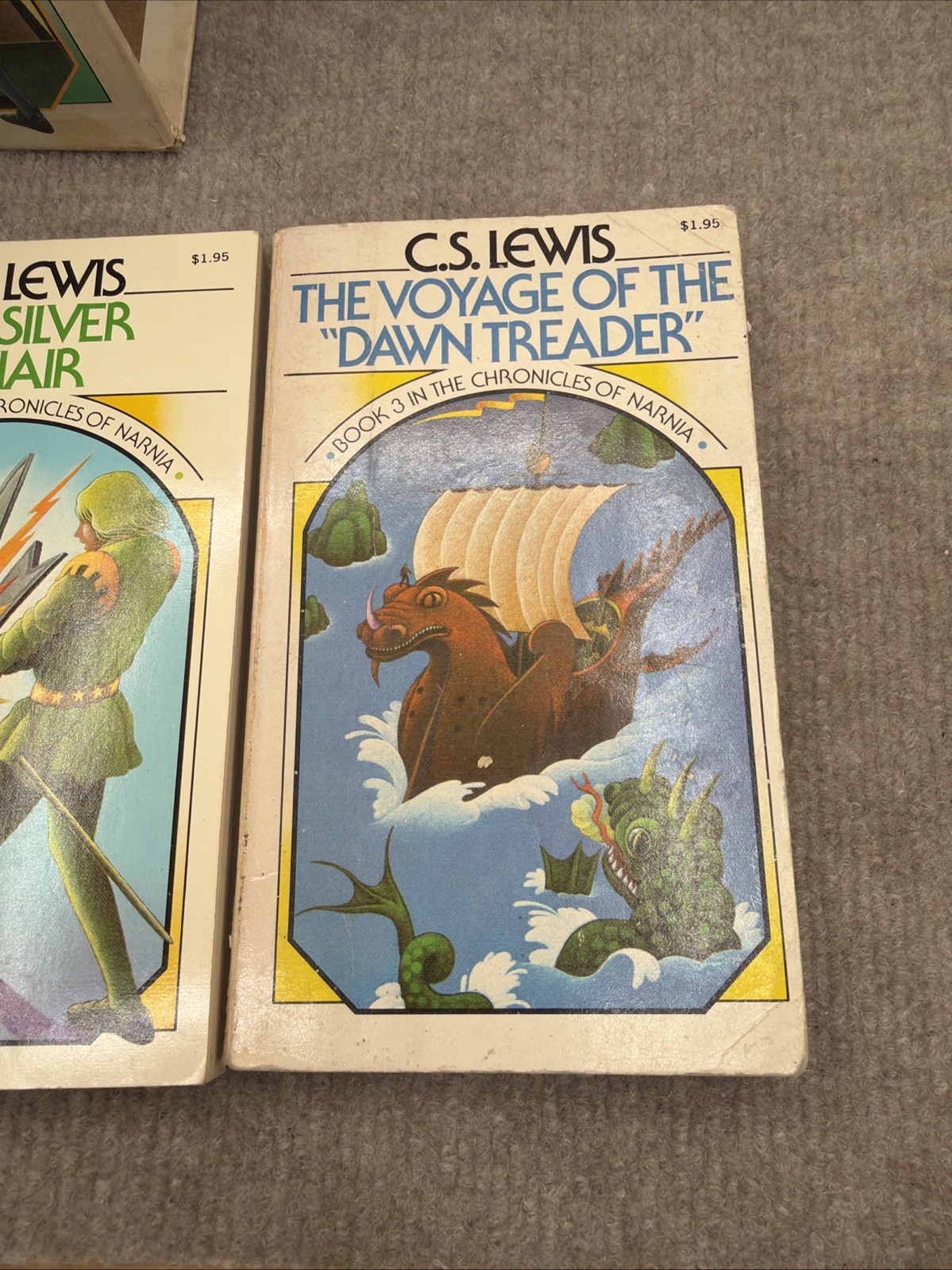 Vtg 1970&rsquo;s The Chronicles of Narnia 6 Book Box Set C.S. Lewis Collier/Macmillian