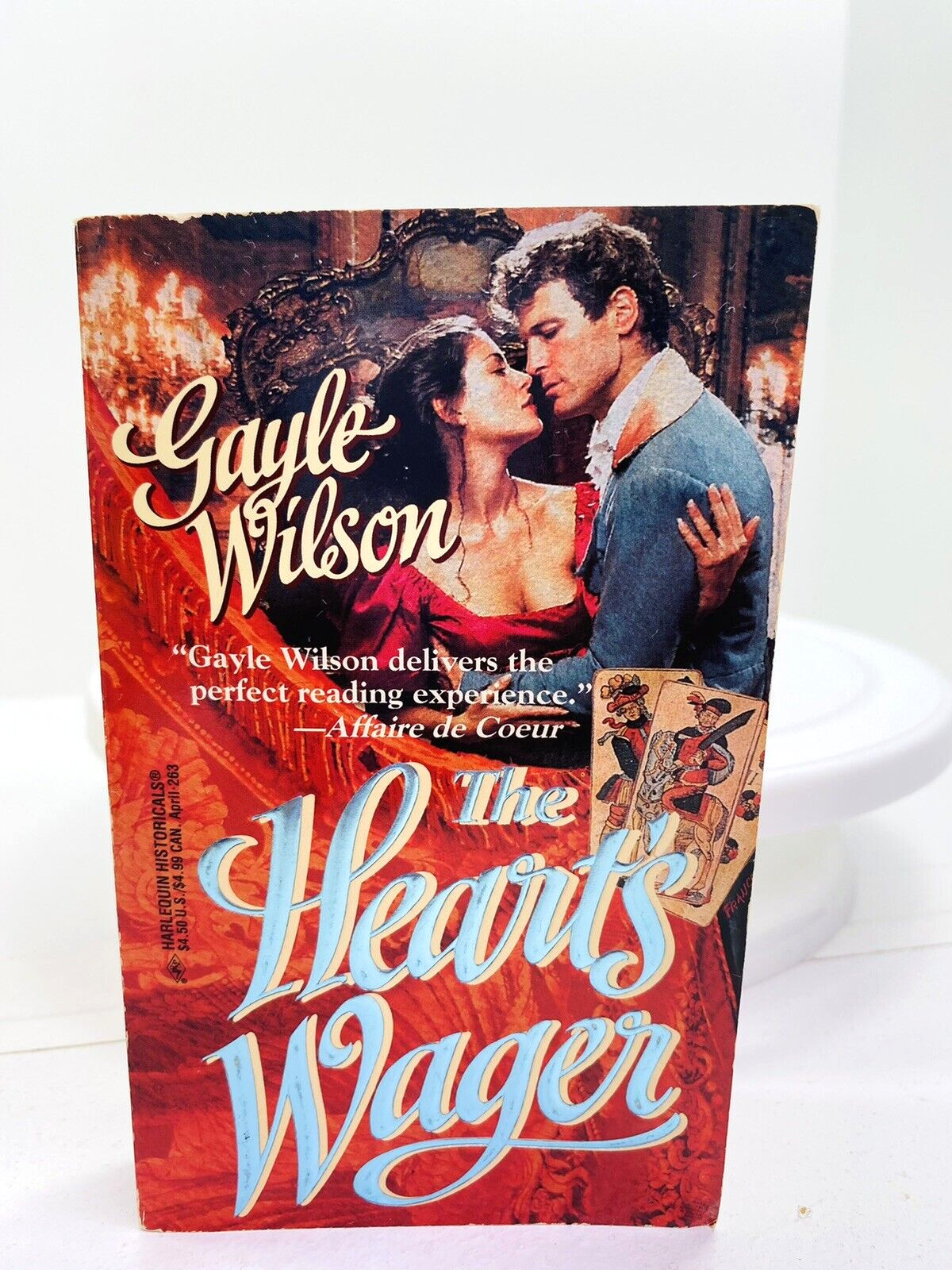 Gayle Wilson The Heart&rsquo;s Wager Paperback PB Book 1995
