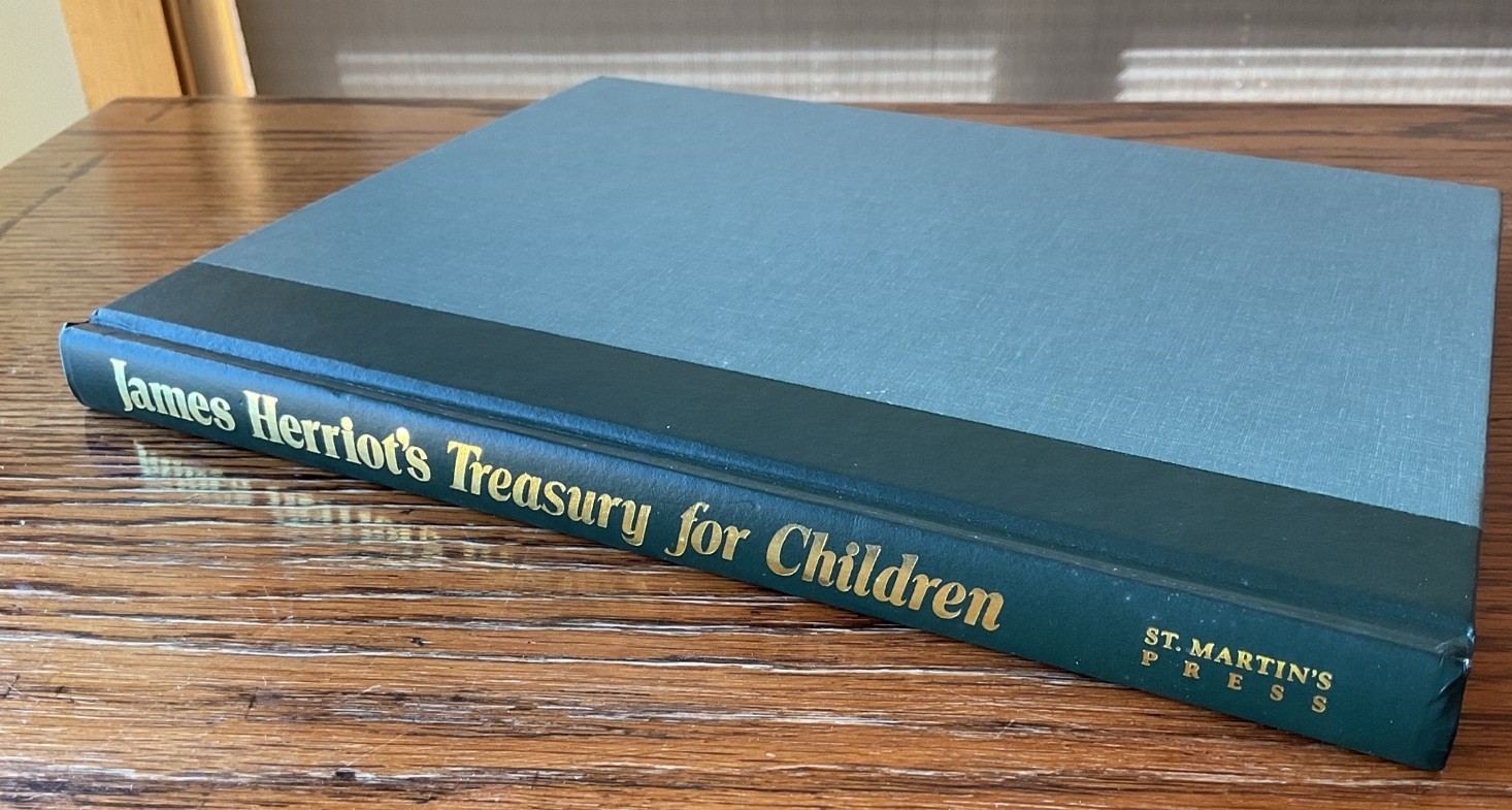 James Herriot&rsquo;s Treasury For Children Book Vintage FIRST EDITION 1992 Hardcover