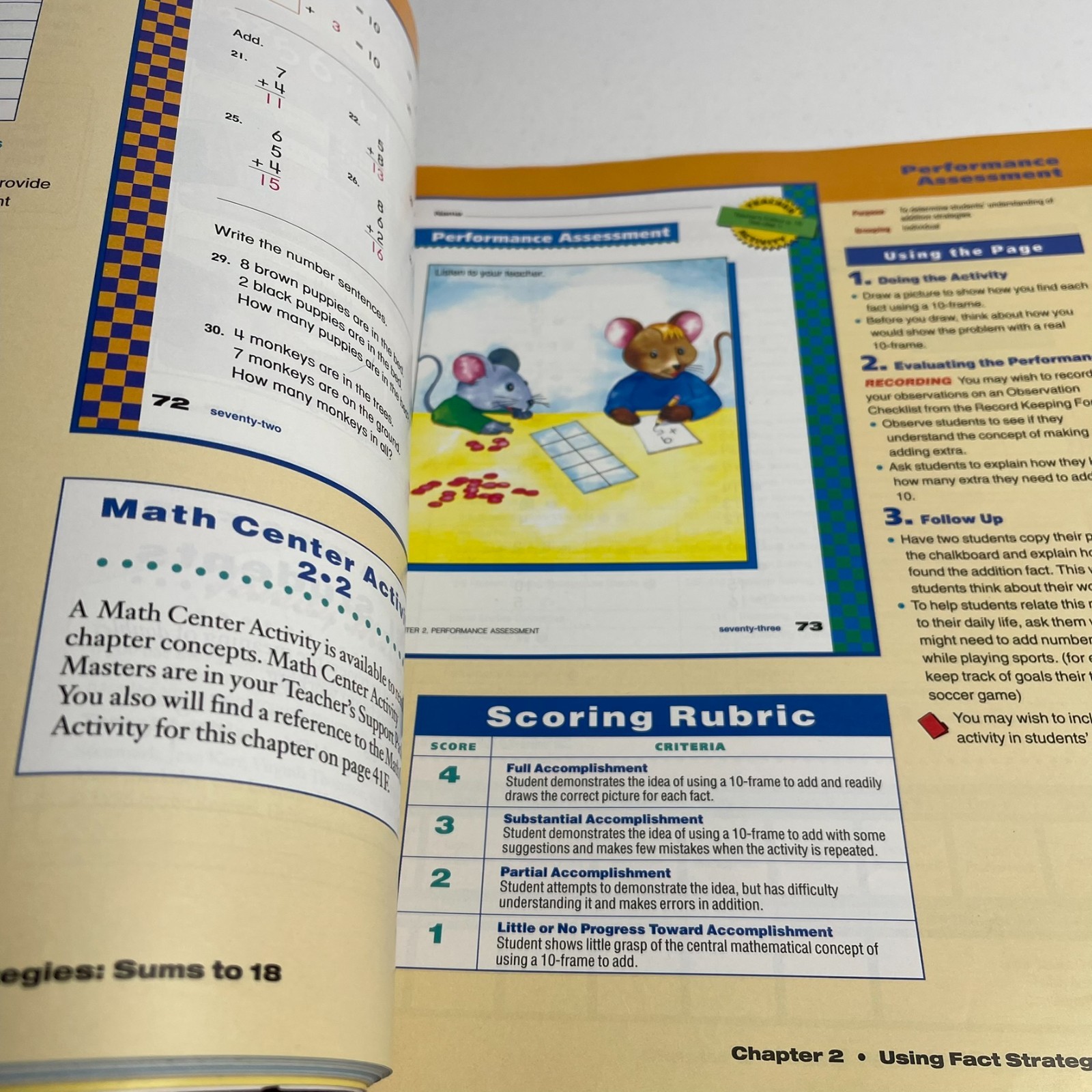 Addison-Wesley Mathematics – Teacher&rsquo;s Edition Volume 1 Chapters 1-7