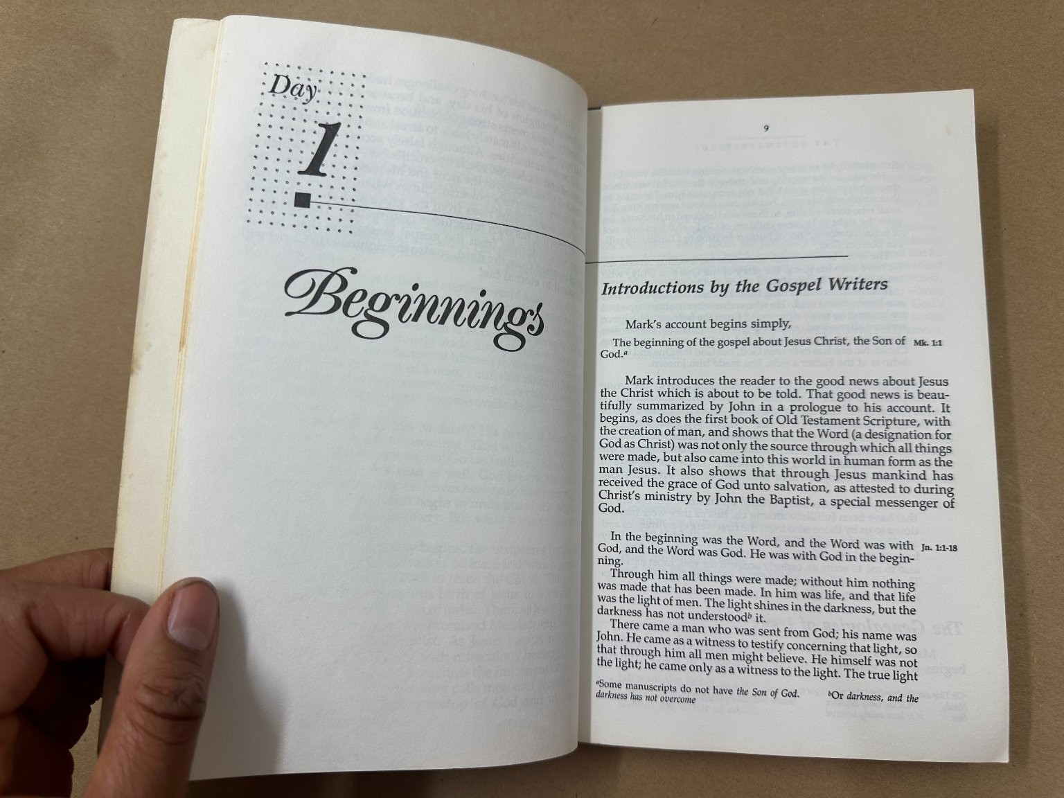The Daily Gospels F. LaGard Smith 1988 New Intl Version Devotional