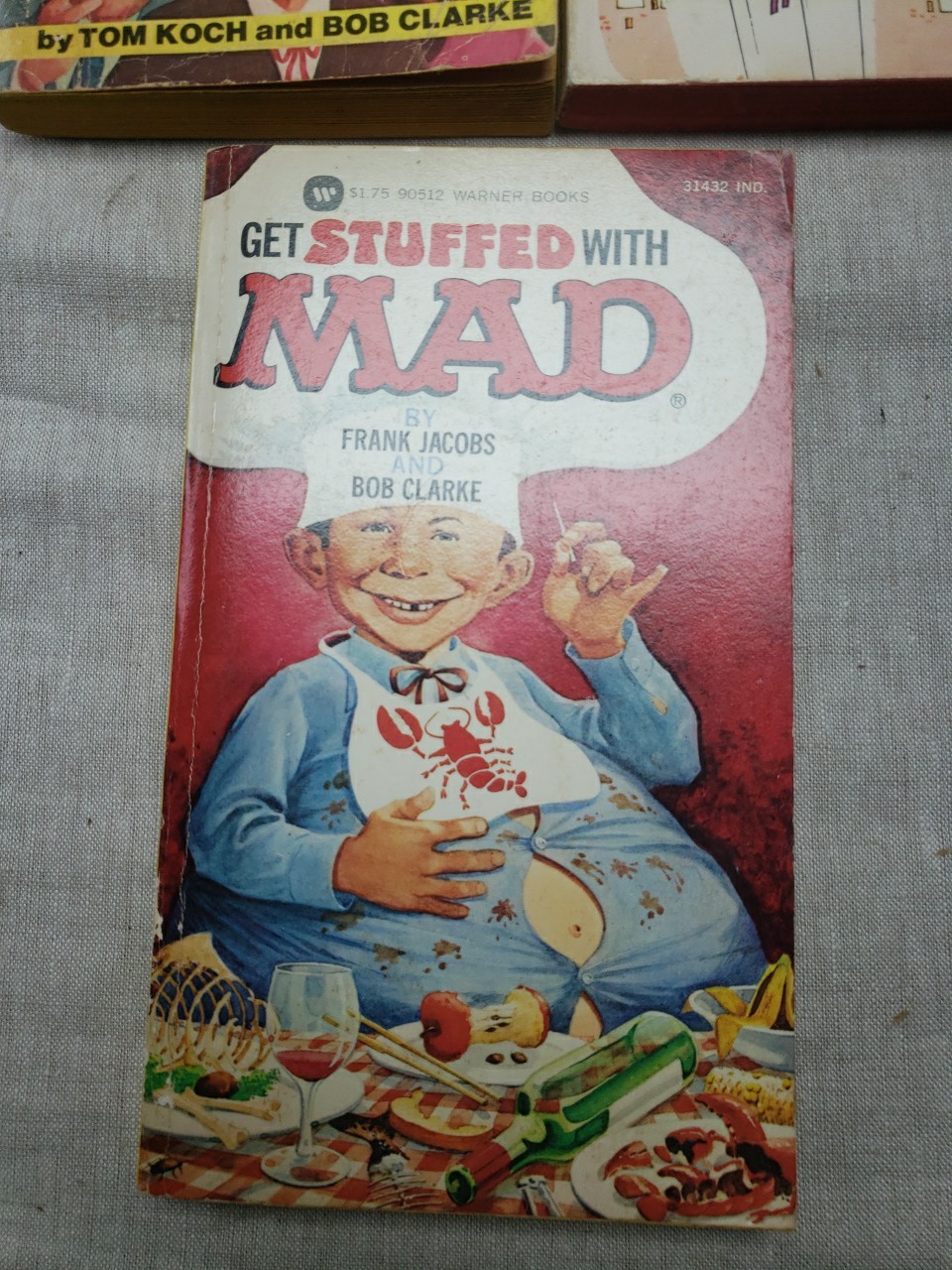 Lot Of 12 1st Edition Mad Magazine Paperback Books From 60,70,80s