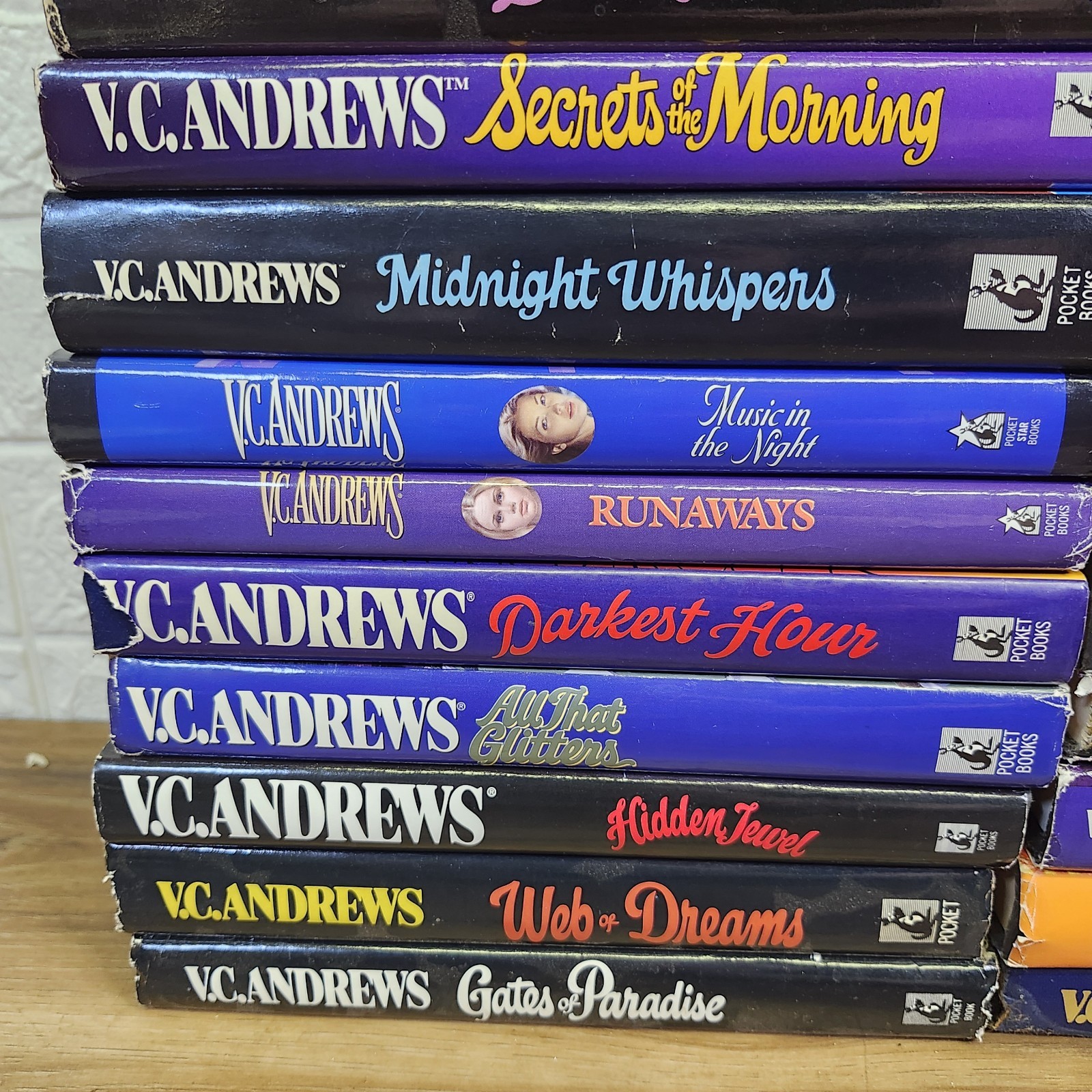 Vintage Lot Of 26 V C Andrews HC Books Varies Titles