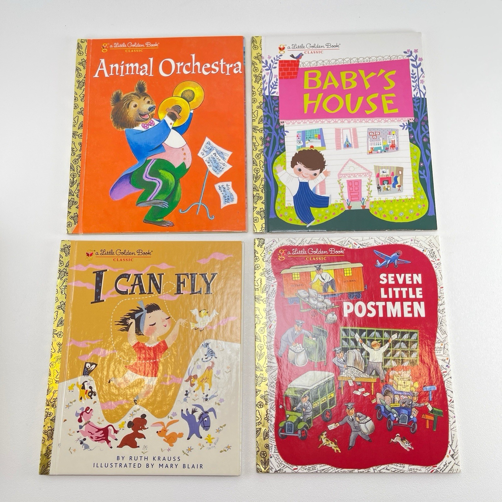 Little Golden Books Lot of 12 Classic Children&rsquo;s Books – Mixed Titles