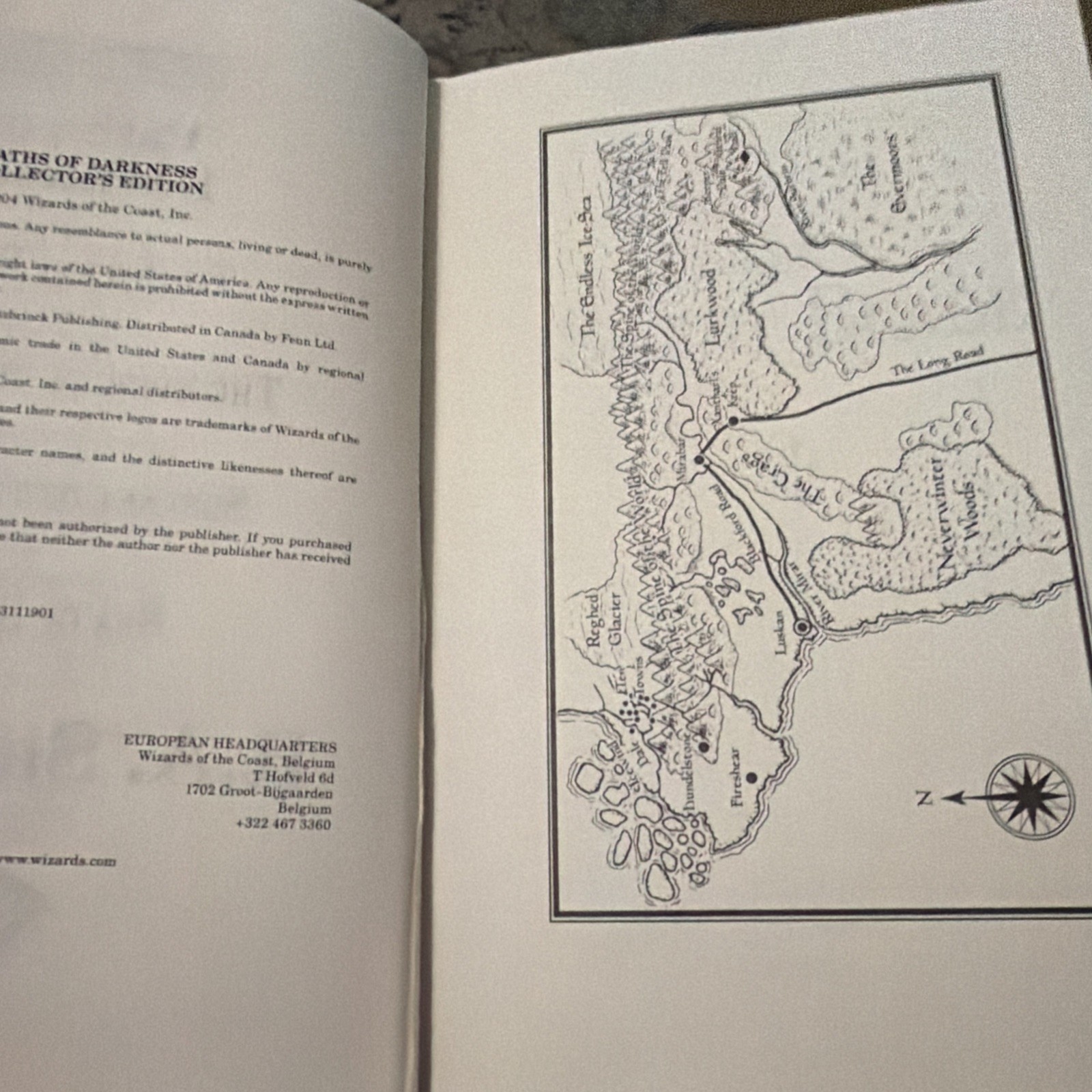Forgotten Realms Paths of Darkness Collector&rsquo;s Edition R.A. Salvatore Hardcover