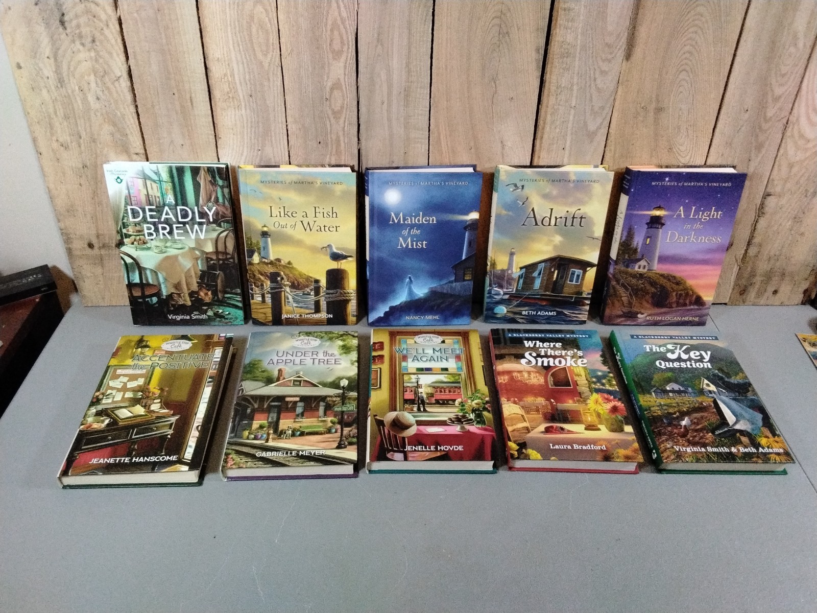 Lot 10 Blackberry Valley , Martha&rsquo;s Vinyard, Whistle Stop Cafe, More Mysteries