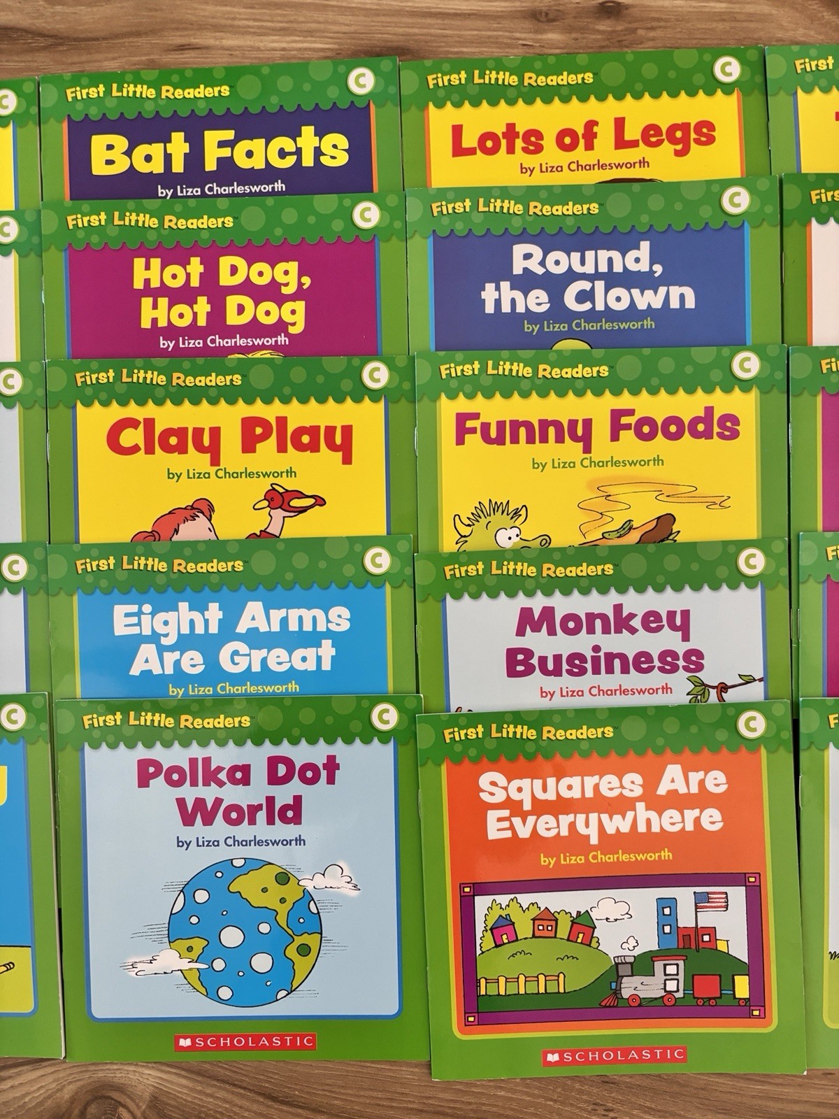 Scholastic First Little Readers Children&rsquo;s Books Level C Kids Reading Lot of 25