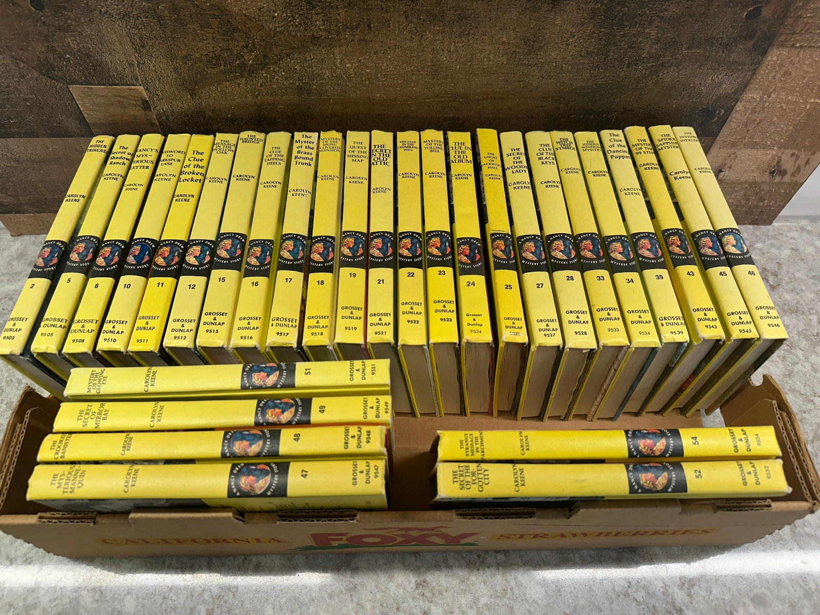 30 Nancy Drew Mystery Stories – All Matte Hardcover Edition Books- 50&rsquo;s and 60&rsquo;s