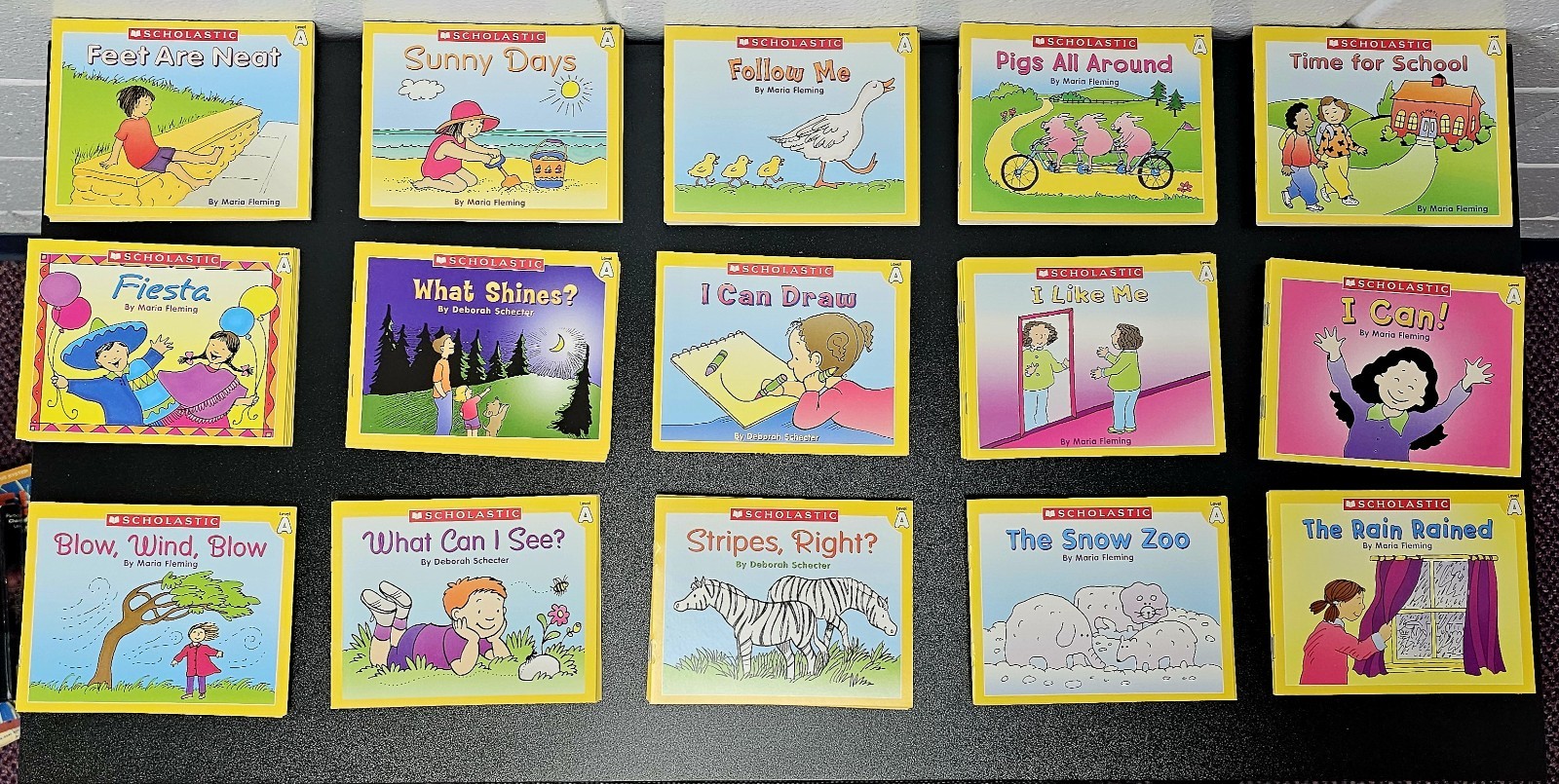 Scholastic Little Leveled Readers Level A Homeschooling Boxed Set