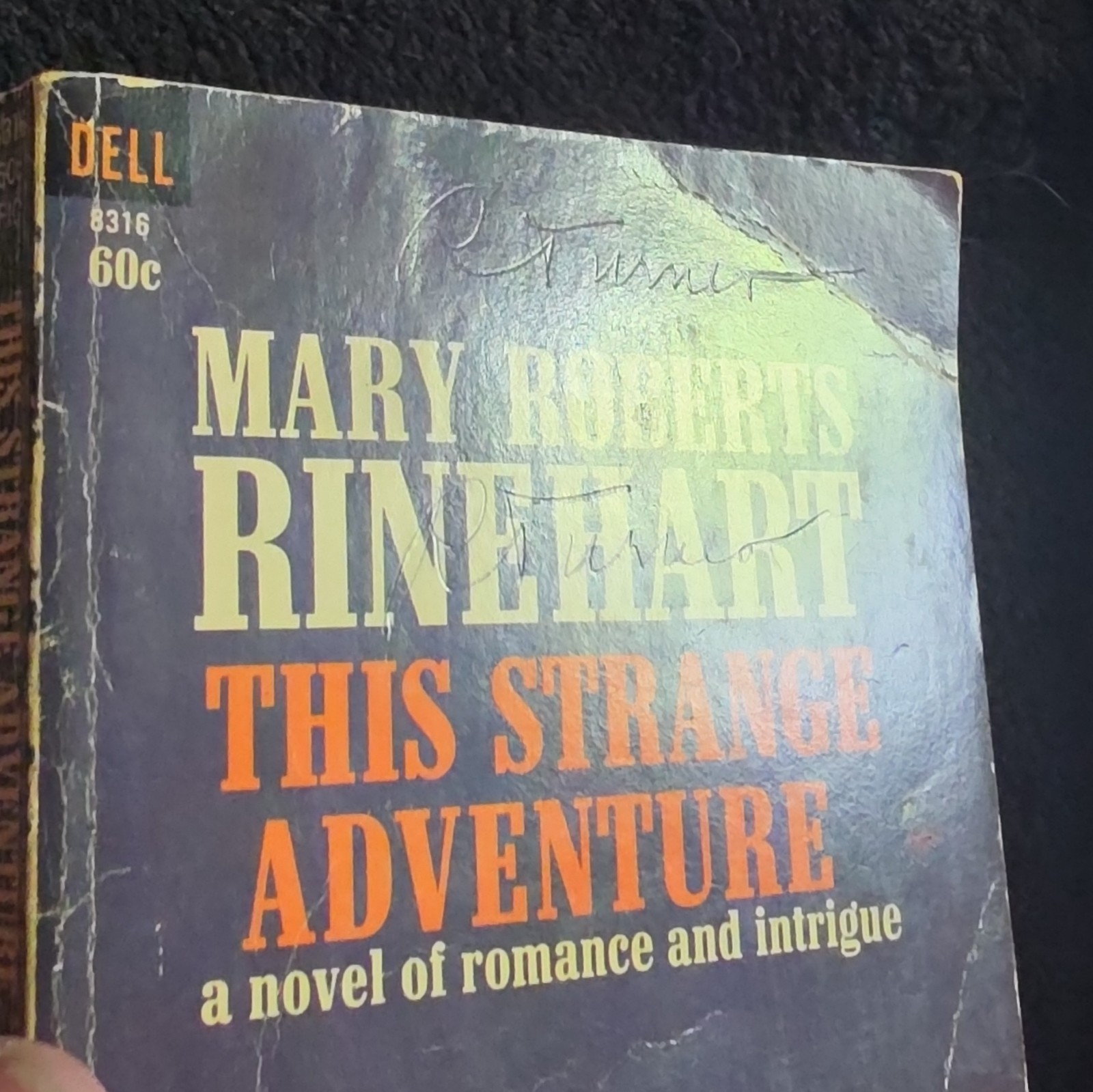 Lot of 8 Vintage Mary Roberts Rinehart Dell Paperback Gothic Mystery Books 60/70