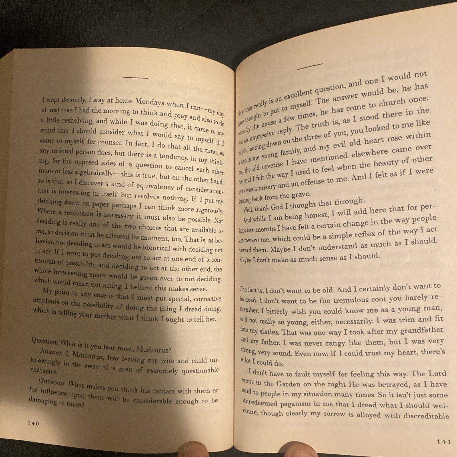 Gilead; Oprah&rsquo;s Book Club: A Novel – 9780312424404, Robinson, paperback