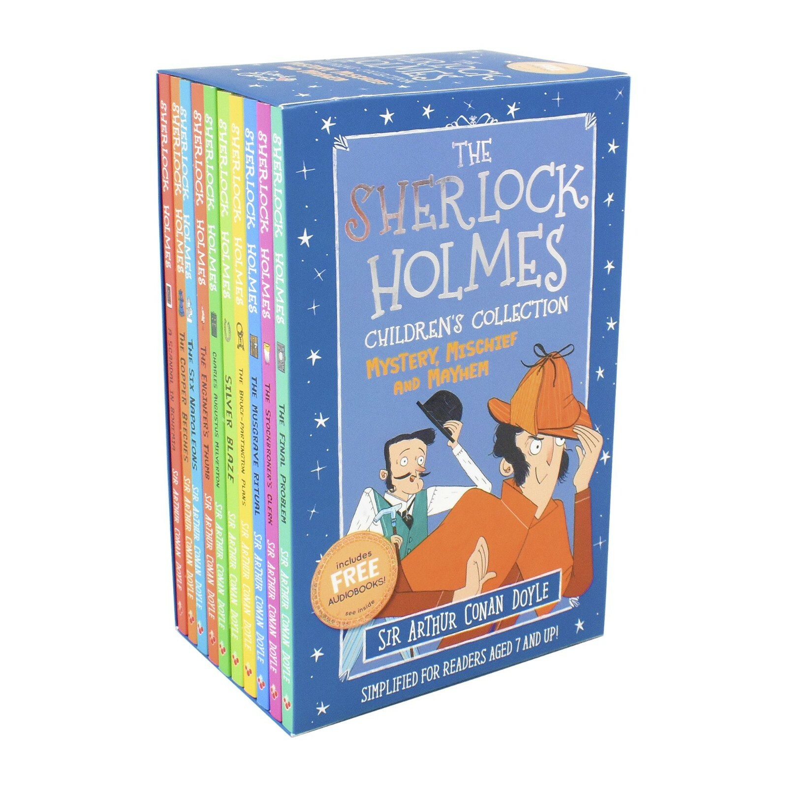 The Sherlock Holmes Children&rsquo;s 10 Books (Series 2) by Sir Arthur Conan Doyle- PB
