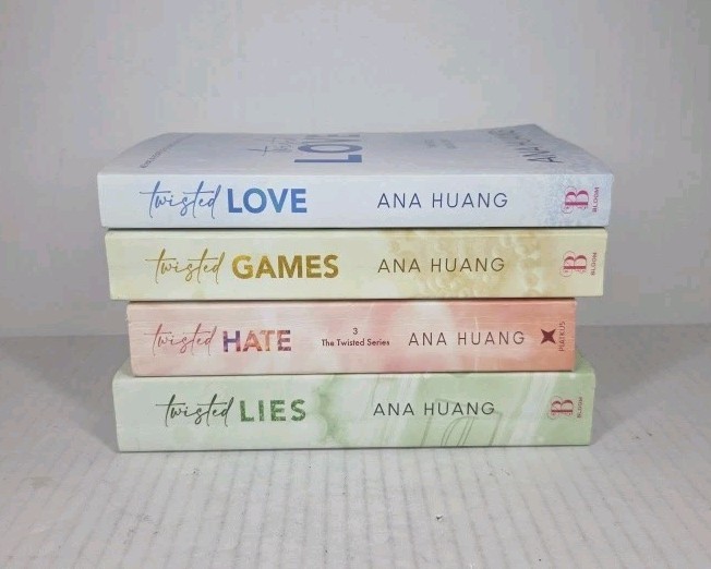 Ana Huang Twisted Series Paperback Set: Love, Games, Hate, Lies