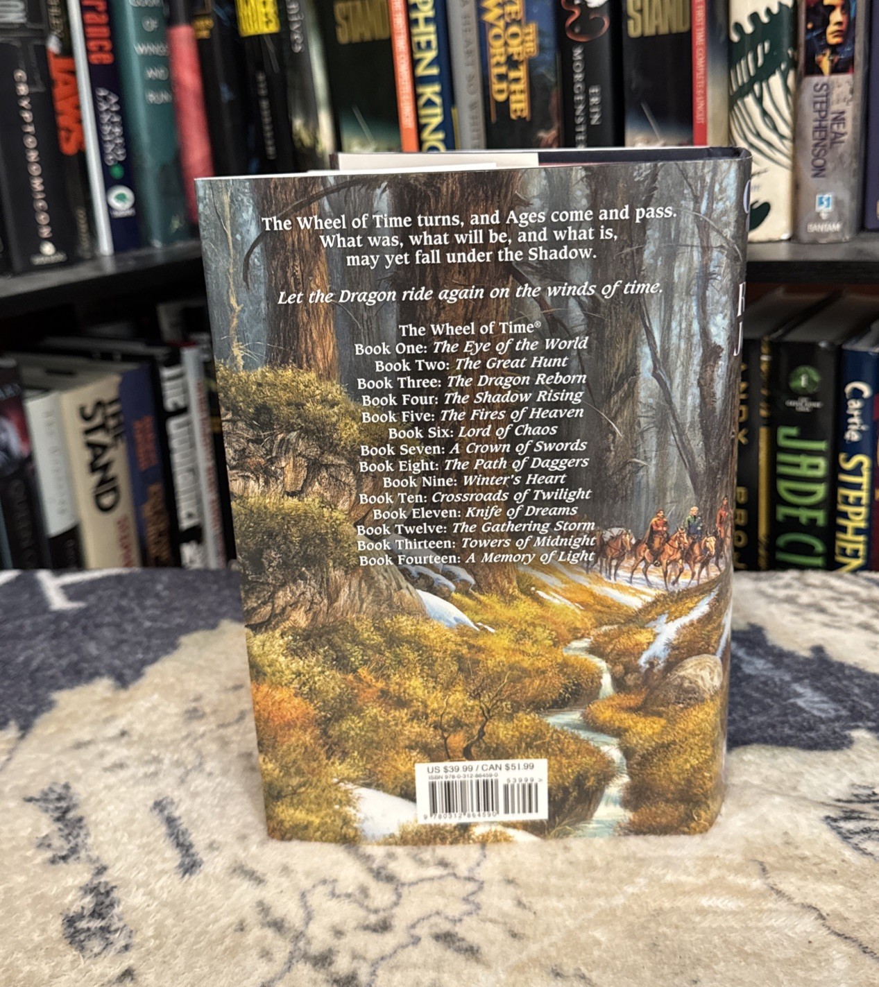 Crossroads of Twilight – Robert Jordan (Hardcover) Later Print, VG+, Wheel Time