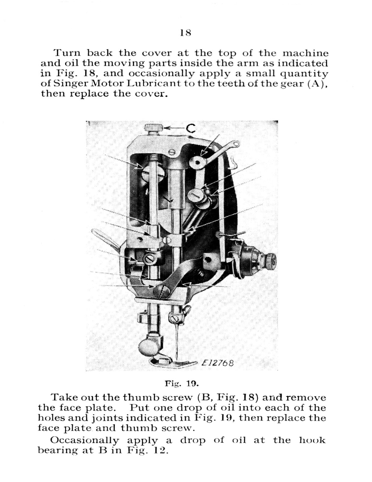 Singer Portable Sewing Machine 221K Instruction Manual « 1951 » (55 Page)