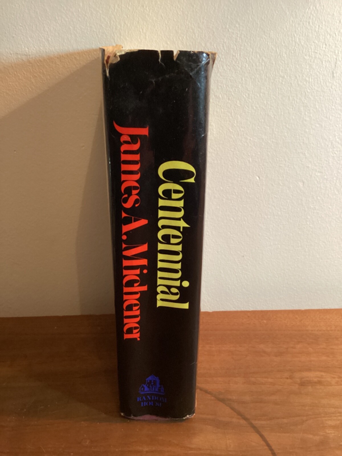CENTENNIAL James A Michener FIRST EDITION 1st Ed HARDCOVER VINTAGE 1974