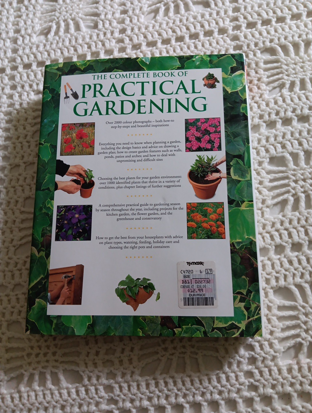 THE COMPLETE BOOK OF PRACTICAL GARDENING Peter McHoy 2001 512 Pages 12×9&Prime; HC DJ