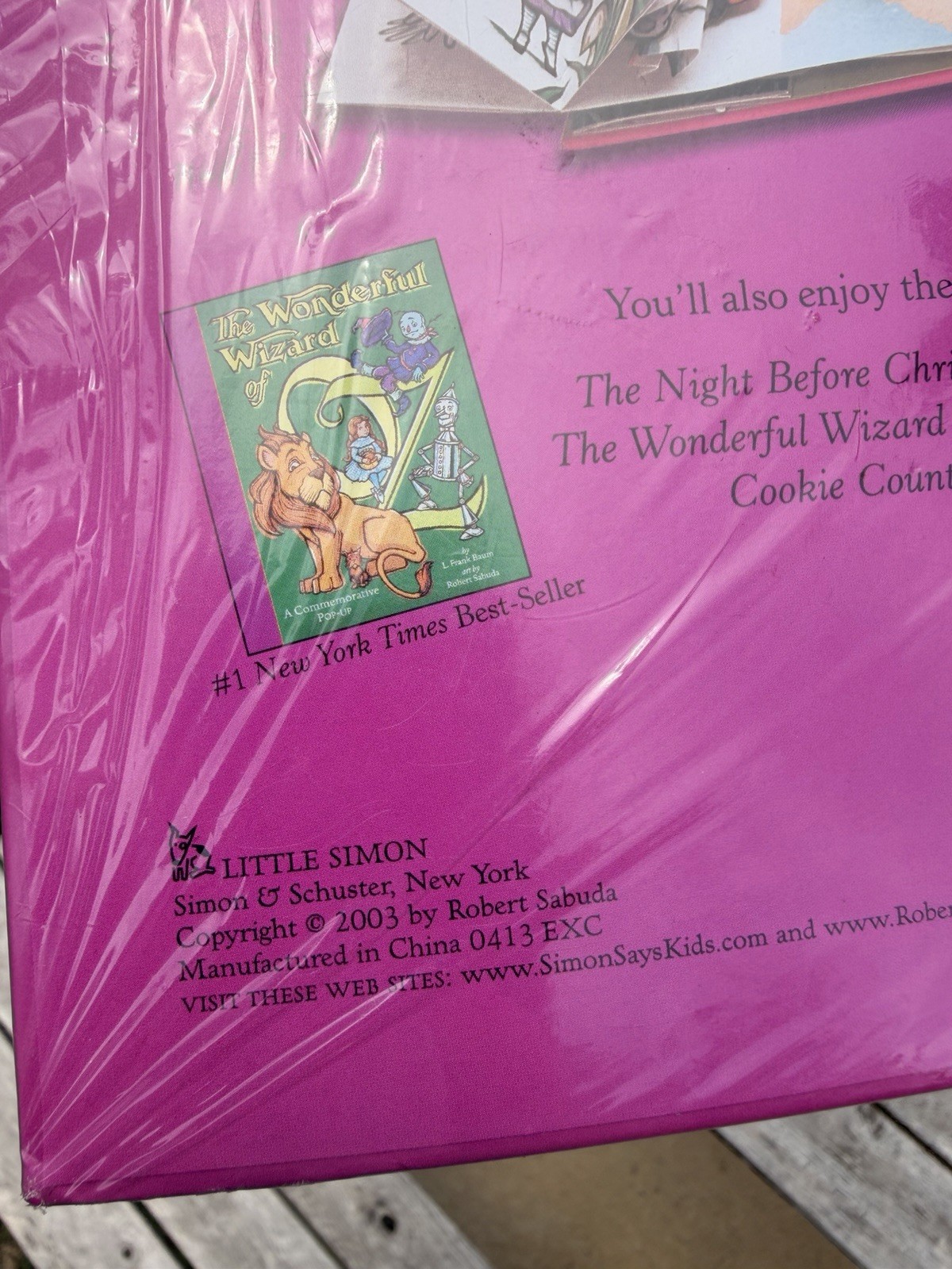Alice&rsquo;s Adventures in Wonderland Robert Sabuda Pop Up Book New Sealed 2003