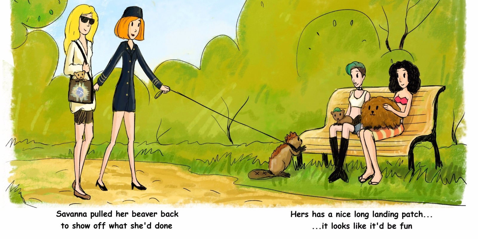 Brenda&rsquo;s Beaver Needs a Barber HARD COVER–Physical Book