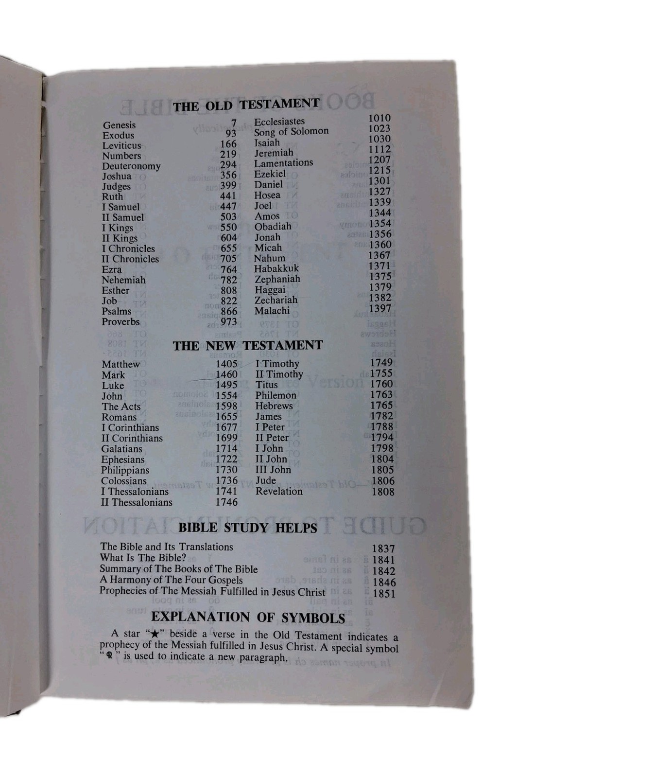 Holy Bible Giant Print KJV 1976 Faith Partners Edition Jerry Falwell Hardcover